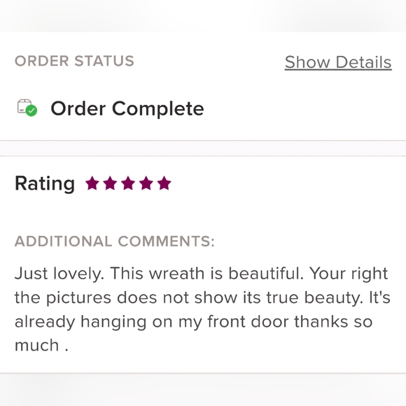 New Magnolia Wreath with Wreath Hanger - Picture 15 of 15